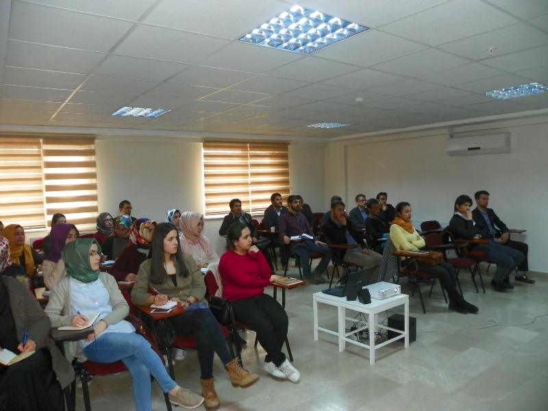 ”Strateji ve Strateji Araştırmaları” başlıklı ders gerçekleştirildi.