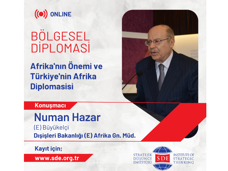 BÖLGESEL DİPLOMASİ<br>Afrikanın Önemi ve Türkiye’nin Afrika Diplomasisi