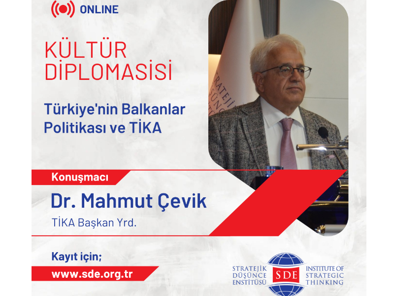 KÜLTÜR DİPLOMASİ<br>Türkiye’nin Balkan Politikası