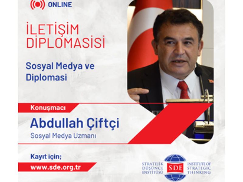 İLETİŞİM DİPLOMASİ<br>Sosyal Medya ve Diplomasi